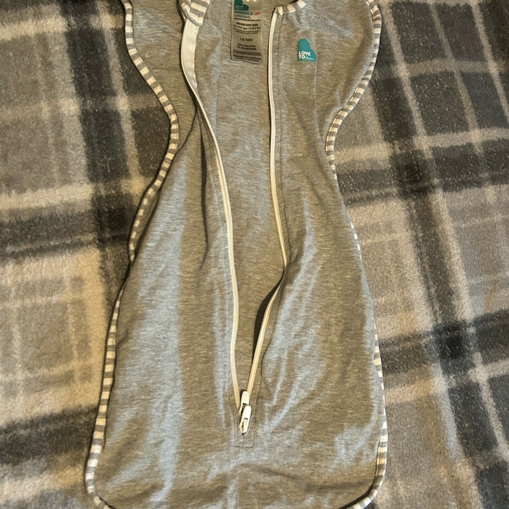 Love to Dream Gray Sleep Sacks Pajamas